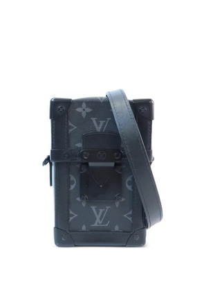 Louis Vuitton Pre-Owned Vertical Trunk Monogram Eclipse cross body bag - Black