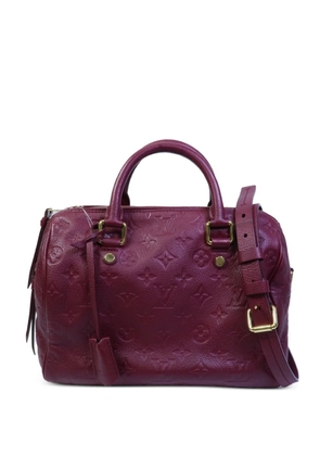 Louis Vuitton Pre-Owned Louis Vuitton Monogram Empreinte Speedy Bandouliere 25 shoulder bag - Purple