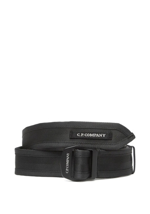 C.P. Company herringbone-tape belt - Black