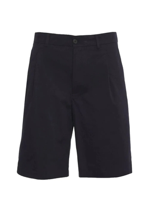 AMARANTO pleated shorts - Blue
