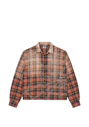 Vale Pumpkin patch flannel shirt - Orange