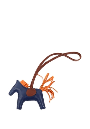 Hermès Pre-Owned PM Rodeo horse bag charm - Blue