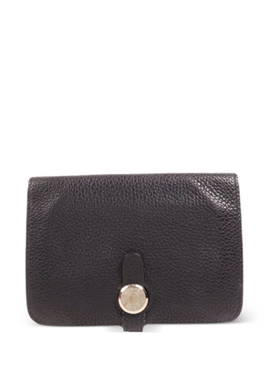 Hermès Pre-Owned Dogon Compact wallet - Black