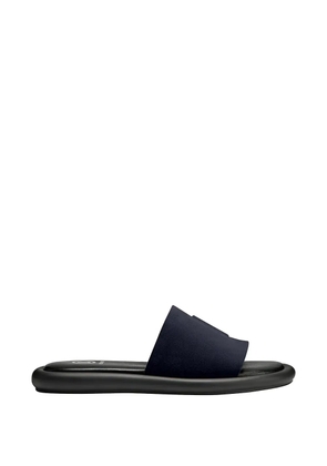 BOGNER logo-embossed slides - Blue