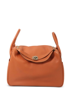 Hermès Pre-Owned 2007 30 Lindy shoulder bag - Orange