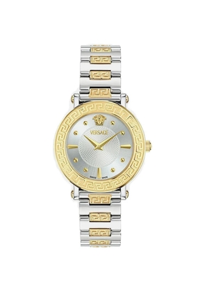 Versace Greca Sphere 35mm watch - Silver
