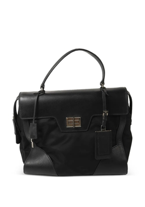 Prada Pre-Owned Tessuto Saffiano handbag - Black