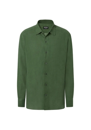 Zegna Oasi Lino shirt - Green