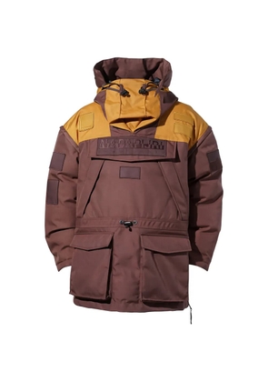 Napa By Martine Rose Skidoo Common panelled coat - Brown