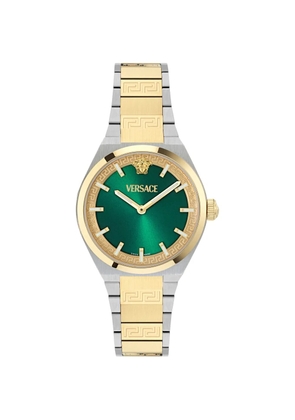 Versace V-Auria 35mm watch - Green