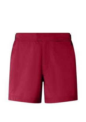 Zegna 232 Road Brand Mark Rio swim shorts - Red