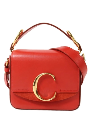 Chloé Pre-Owned leather shoulder bag - Red