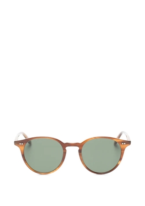Garrett Leight Clune round-frame sunglasses - Brown