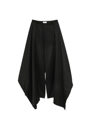 Vestiaire d'un Oiseau Libre zip palazzo pants - Black