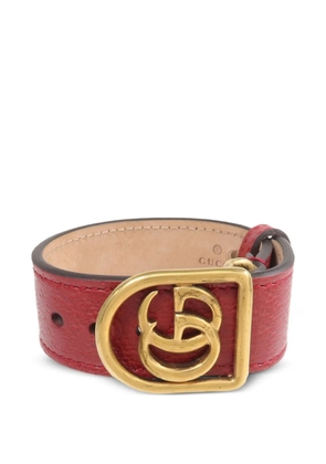 Gucci Pre-Owned GG Marmont leather bracelet - Red