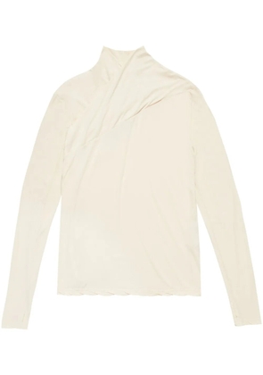 Diomene wrap T-shirt - Neutrals