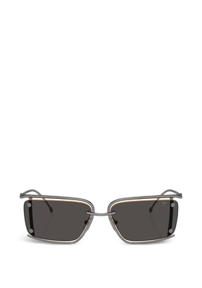 Diesel rectangle-frame sunglasses - Grey