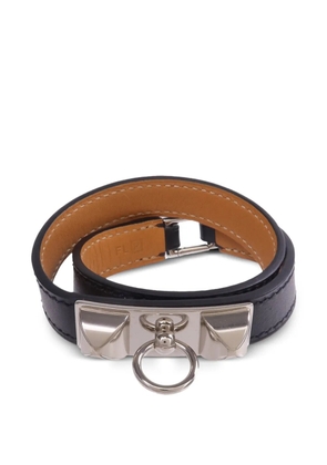 Hermès Pre-Owned Rivale Double Tour bracelet - Silver