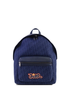 Christian Dior Pre-Owned KAWS Rider 2.0 Rider 2.0 Oblique backpack - Blue