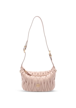 Miu Miu Pre-Owned 2020s Matelassé leather shoulder bag - Pink