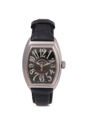 Franck Muller Conquistador stainless steel 39mm watch - Black