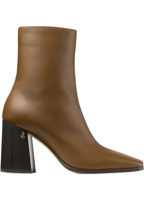 Jimmy Choo 85mm Bryelle boots - Brown
