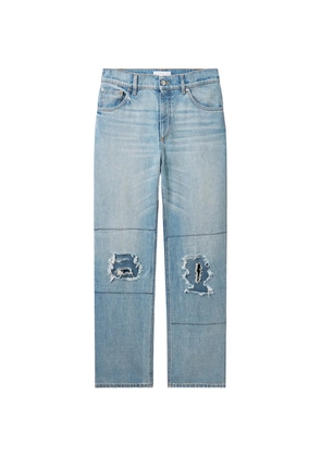 Stella McCartney distressed patchwork jeans - Blue
