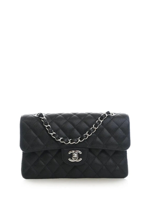 CHANEL Pre-Owned 2021-2026 Small Classic Caviar Double Flap shoulder bag - Black