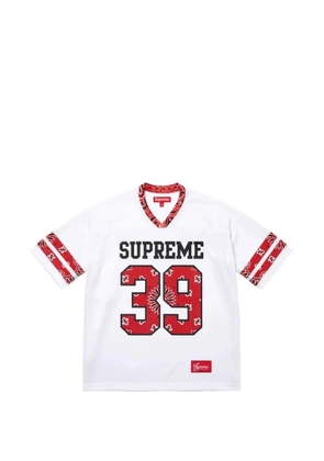 Supreme Bandana Football T‑shirt - White