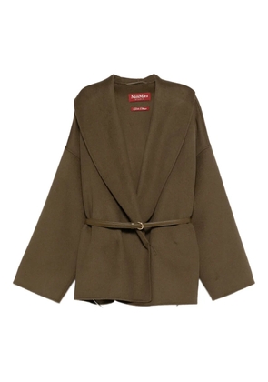 Max Mara belted jacket - Brown
