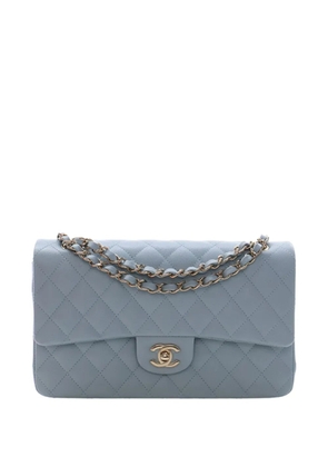 CHANEL Pre-Owned 2021-2026 Medium Classic Caviar Double Flap shoulder bag - Blue
