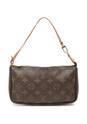 Louis Vuitton Pre-Owned 2001 Monogram Pochette Accessoires shoulder bag - Brown