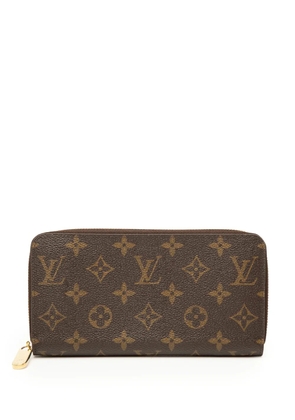 Louis Vuitton Pre-Owned 2017 Monogram Zippy Wallet long wallets - Brown