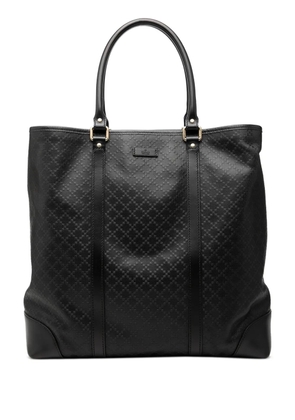 Gucci Pre-Owned 2000-2015 Diamante Calfskin Hilary Lux Joy Vertical tote bag - Black