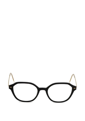 Lindberg geometric-frame glasses - Black