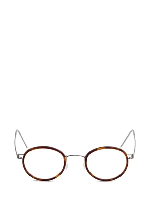 Lindberg Lex round-frame glasses - Brown
