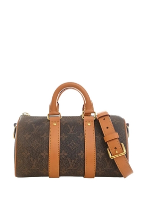 Louis Vuitton Pre-Owned 2021-2026 Monogram Dust Keepall Bandouliere 25 satchel - Brown