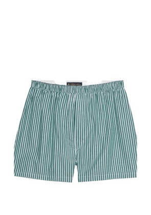 Brooks Brothers striped cotton boxers - Green