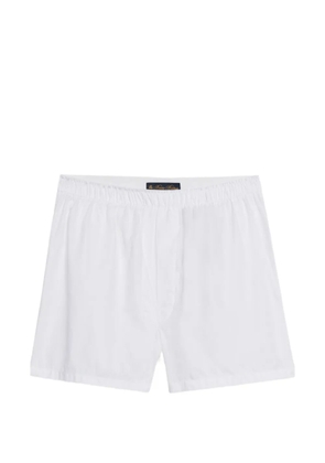 Brooks Brothers cotton boxer shorts - White
