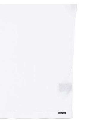TOM FORD ribbed-knit vest - White