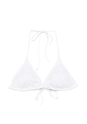 MC2 Saint Barth Leah bikini top - White