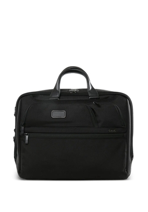 Tumi 17' multi-pocket zip-fastening laptop bag - Black