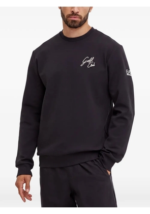 Ea7 Emporio Armani crewneck sweatshirt - Black