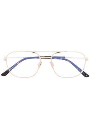 TOM FORD Eyewear FT5830B pilot-frame glasses - Gold