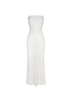 Simon Miller Sculpty sequin-embellished maxi dress - White