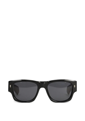 Jacques Marie Mage square-frame sunglasses - Black