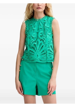 Morgan Osla sleeveless blouse - Green