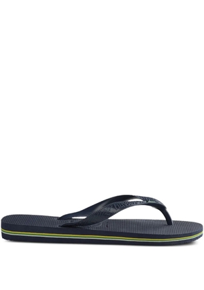Havaianas Brasil logo thong flip-flops - Blue