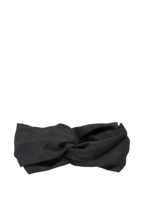Jennifer Behr Jordan knot-detail head wrap - Black