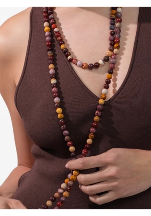 Jennifer Behr Savani beaded necklace - Red
